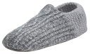 【送料無料】 ノースイースト レディース 靴下 アンダーウェア Northeast Outfitters Women's Diamond Cable Slipper Socks Light Heather Grey