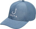 【送料無料】 コスタデルマール メンズ 帽子 アクセサリー Costa Del Mar Men's Hooked Performance Hat Heron Blue Heather(4)
