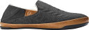 【送料無料】 オルカイ メンズ サンダル シューズ OluKai Men's Hanohano Waxed Canvas Slippers Dark Shado...