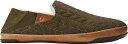 【送料無料】 オルカイ メンズ サンダル シューズ OluKai Men's Hanohano Waxed Canvas Slippers Husk