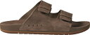 【送料無料】 リーフ メンズ サンダル シューズ Reef Men's Ojai Two Bar Sandals Fossil