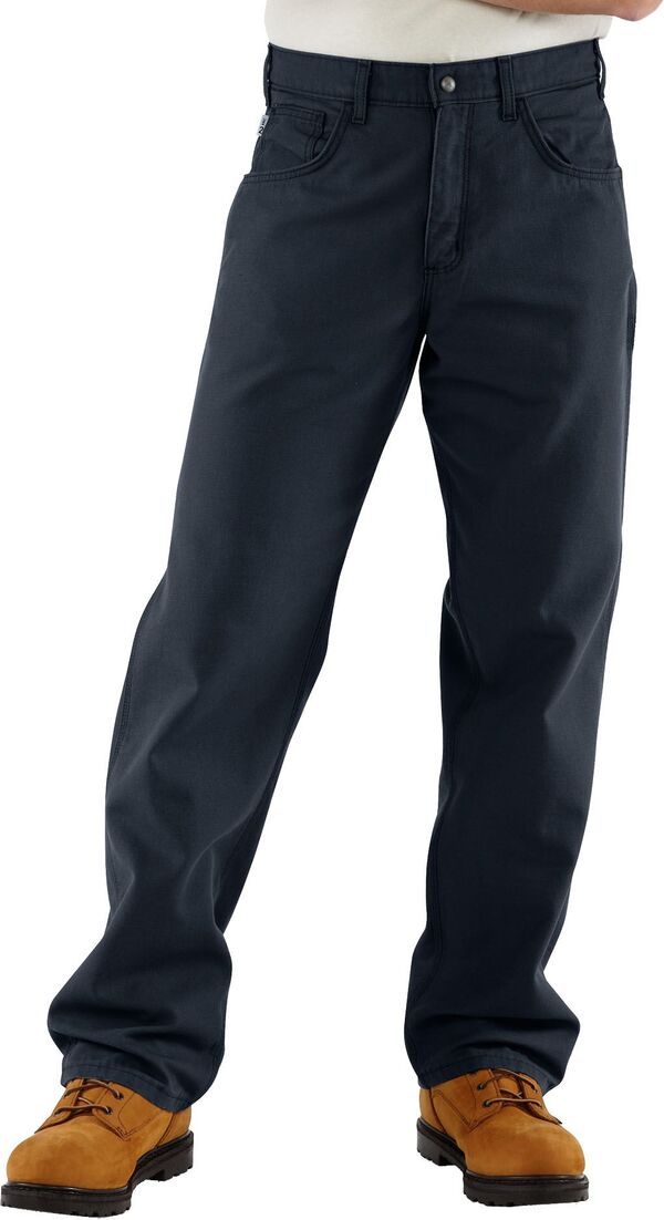 【送料無料】 カーハート メンズ デニムパンツ ジーンズ ボトムス Carhartt Men's Flame Resistant Canvas Jeans Dark Navy