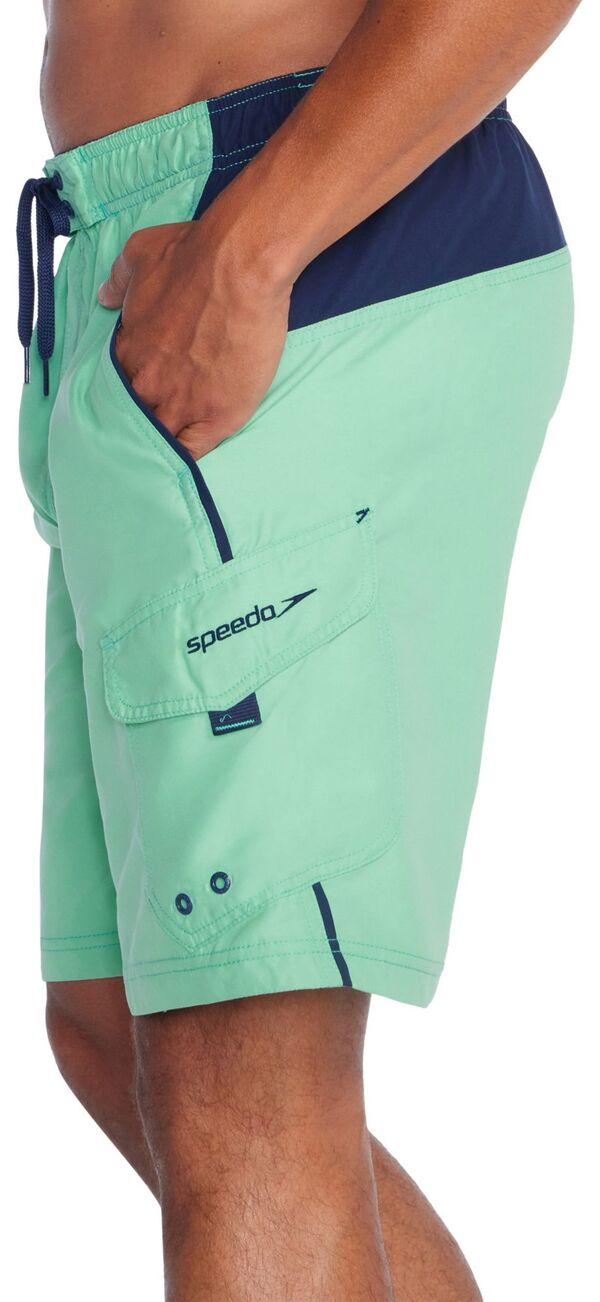 【送料無料】 スピード メンズ ハーフパンツ・ショーツ 水着 Speedo Men's Marina Sport 20" Volley Swim Trunks Arctic Glass