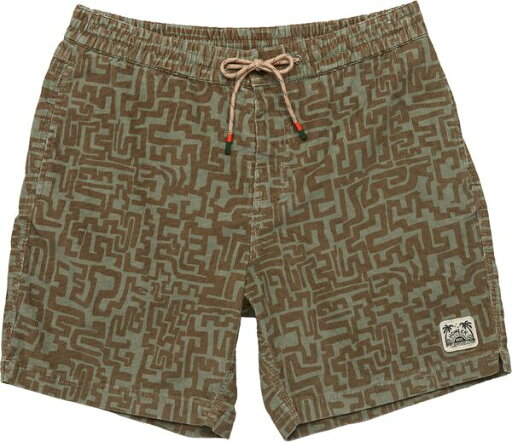 【送料無料】 ハウラーブラザーズ メンズ ハーフパンツ・ショーツ 水着 Howler Brothers Men's Pressure Drop Cord Shorts Snake Maze/Agave 【送料無料】 ハウラーブラザーズ メンズ ハーフパンツ・ショーツ 水着 Howler Brothers Men's Pressure Drop Cord Shorts Snake Maze/Agave