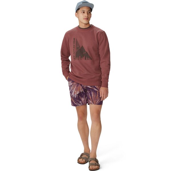 【送料無料】 マウンテンハードウェア メンズ ハーフパンツ・ショーツ 水着 Mountain Hardwear Men's Stryder Swim Shorts Dusty Purple Yucca Print