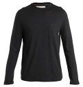 【送料無料】 アイスブレーカー メンズ Tシャツ トップス Icebreaker Men's Merino 150 Tech Lite III Short Sleeve T-Shirt Black
