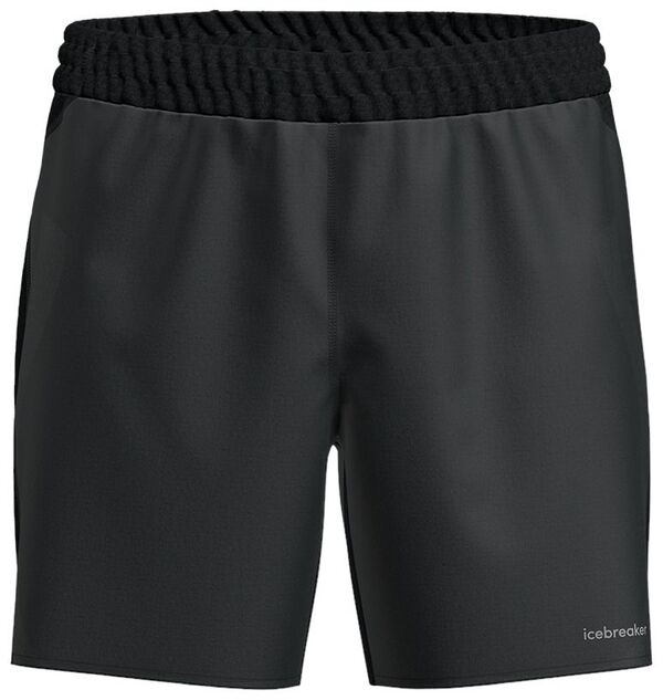 【送料無料】 アイスブレーカー メンズ ハーフパンツ・ショーツ 水着 icebreaker Men's 125 ZoneKnit Merino Blend Speed 6" Shorts Black