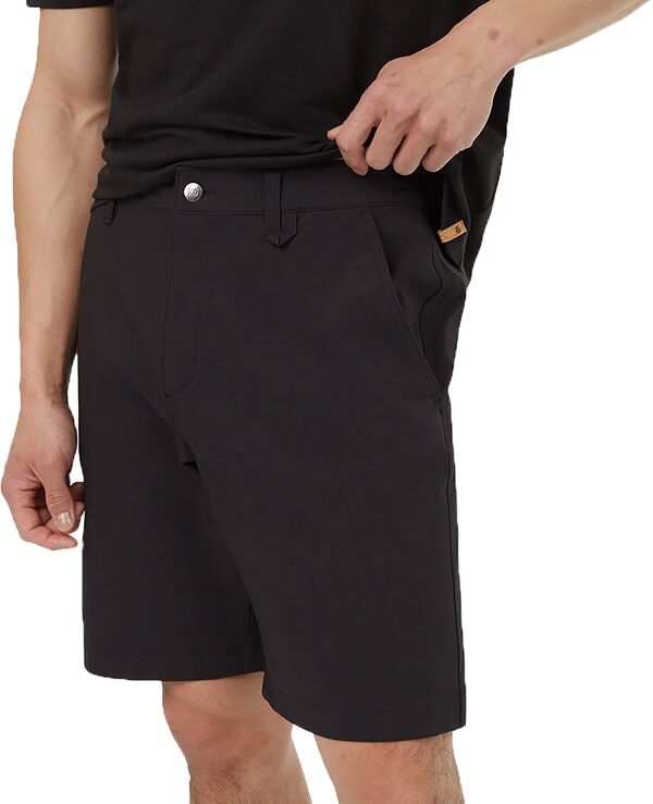 【送料無料】 テンツリー メンズ ハーフパンツ・ショーツ 水着 tentree Men's Inmotion Latitude Short - 9" Short Meteorite Black
