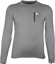 【送料無料】 カーハート メンズ シャツ トップス Carhartt Men's Force Heavyweight Base Layer Top Shadow...