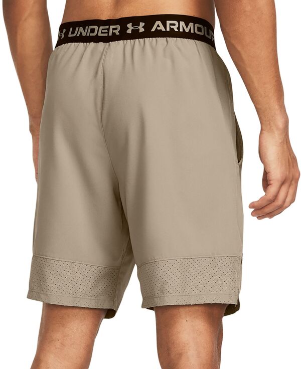 【送料無料】 アンダーアーマー メンズ ハーフパンツ・ショーツ 水着 Under Armour Men's Vanish Woven 8" Shorts Timberwolf Taupe/Black