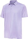 【送料無料】 アンティグア メンズ ポロシャツ トップス Antigua Men's Par 3 Golf Polo Violet Tulip