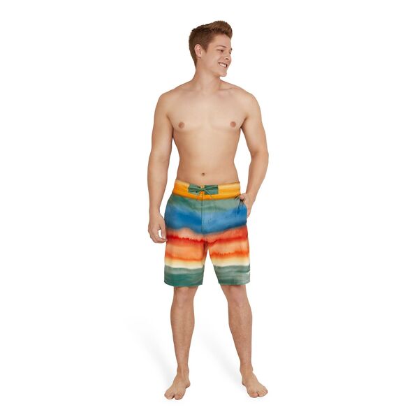 【送料無料】 スピード メンズ ハーフパンツ・ショーツ 水着 Speedo Men's Coastal Ombre Boardshort Dark Ivy