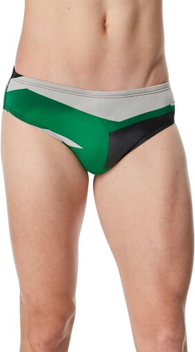 【送料無料】 スピード メンズ ハーフパンツ・ショーツ 水着 Speedo Men's Glimmer Swim Brief Speedo Green