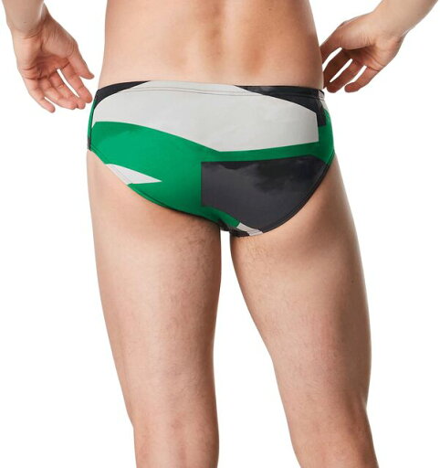 【送料無料】 スピード メンズ ハーフパンツ・ショーツ 水着 Speedo Men's Glimmer Swim Brief Speedo Green