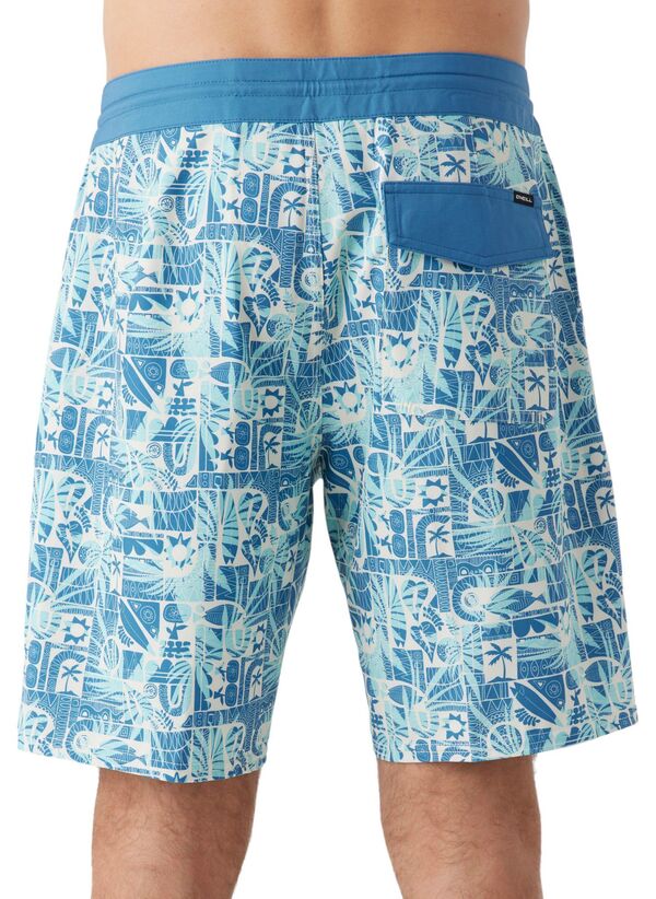 【送料無料】 オニール メンズ ハーフパンツ・ショーツ 水着 O'Neill Men's Cruzer Quick-Drying 19 in. Boardshorts Copen Blue
