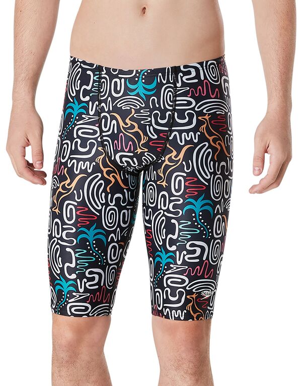 【送料無料】 スピード メンズ ハーフパンツ・ショーツ 水着 Speedo Men's Printed Jammer Capri Breeze