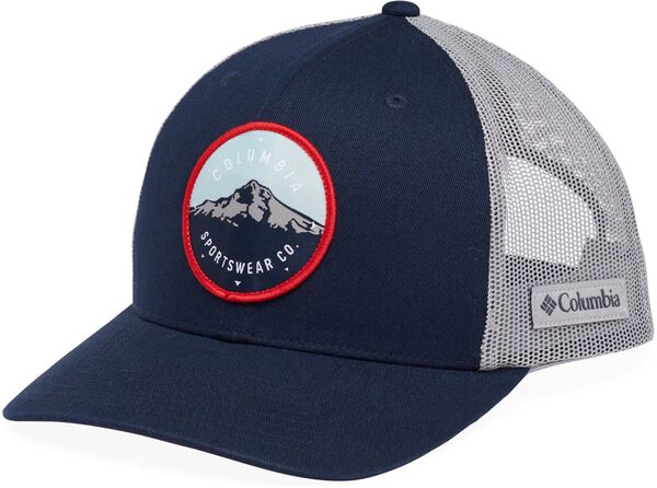 【送料無料】 コロンビア メンズ 帽子 アクセサリー Columbia Unisex Mesh Snap Back Hat Cll Nvy/Cl Gry/Mt Hd Crcl
