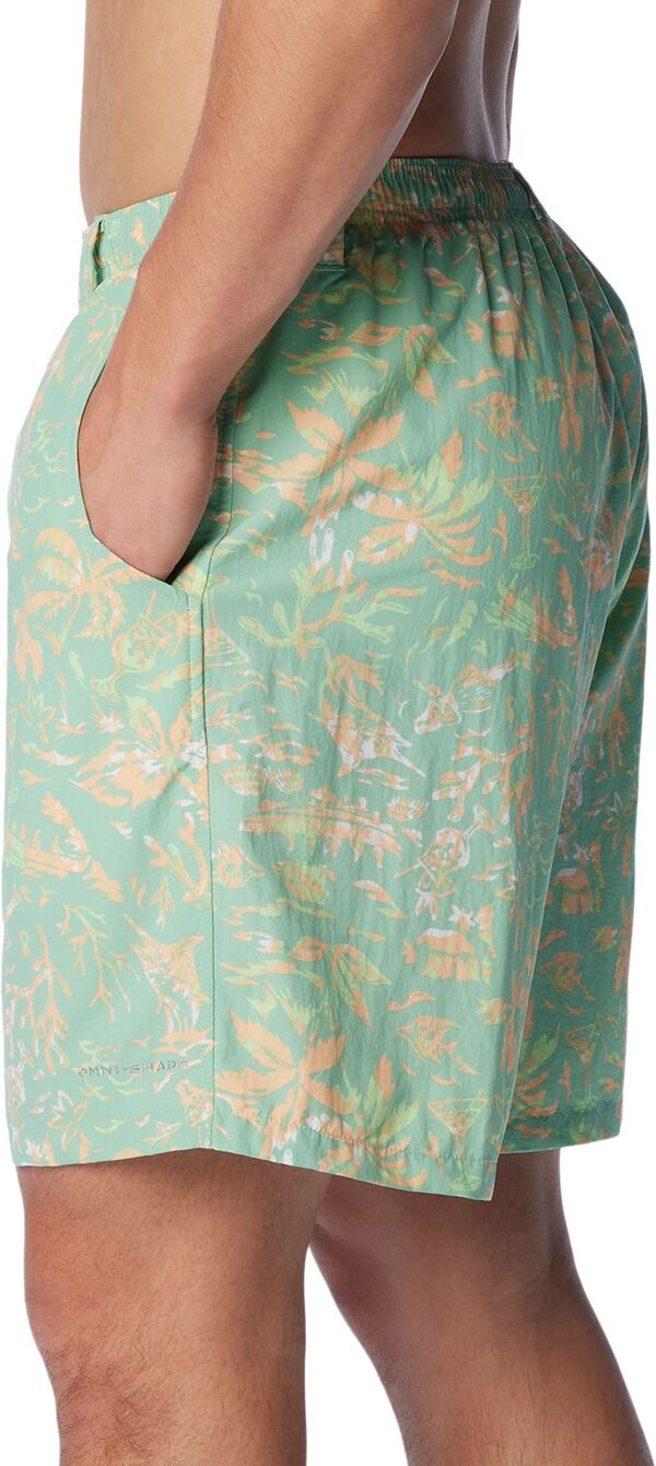 【送料無料】 コロンビア メンズ ハーフパンツ・ショーツ 水着 Columbia Men's PFG Super Backcast Water Shorts New Mint Kona Kraze
