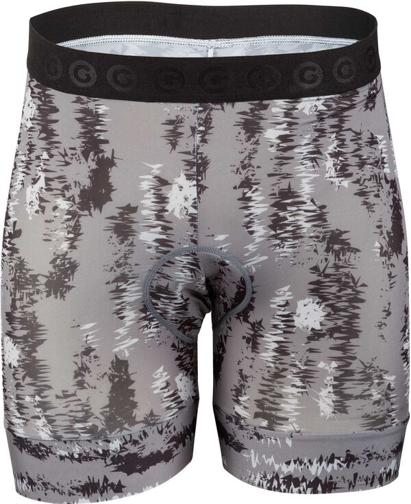 【送料無料】 イルスガーナー メンズ ハーフパンツ・ショーツ ボトムス Louis Garneau Men's Print Liner Shorts Gray Camo