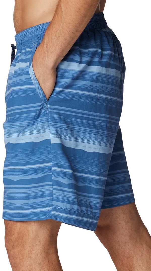 【送料無料】 コロンビア メンズ ハーフパンツ・ショーツ 水着 Columbia Men's Summerdry Shorts Jt Stream Horizons Stripe