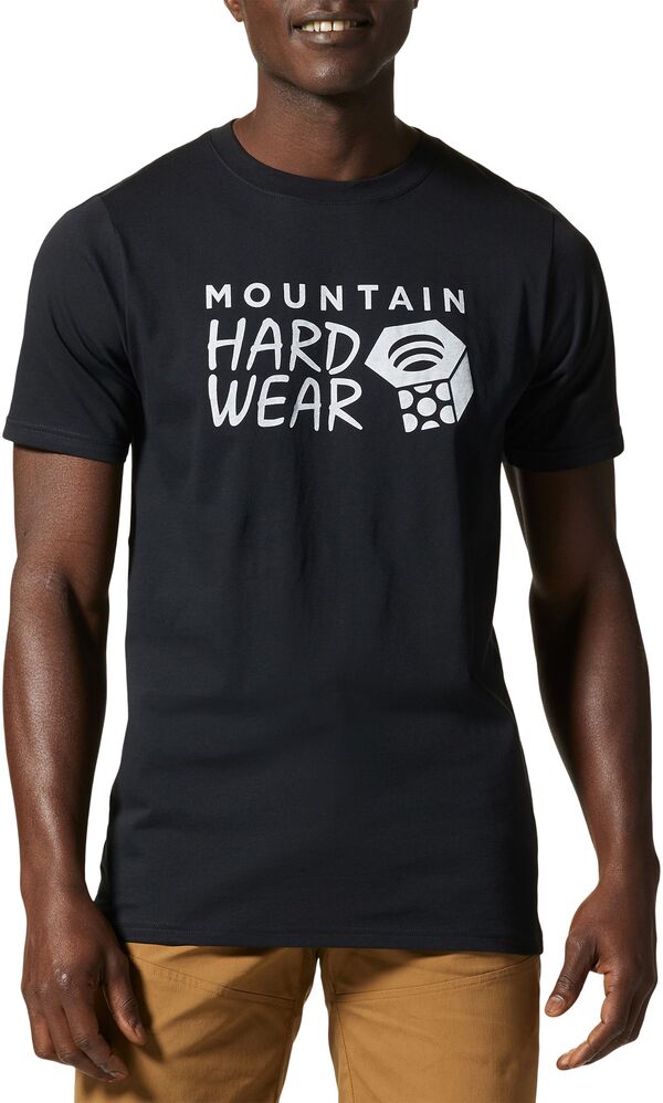 【送料無料】 マウンテンハードウェア メンズ Tシャツ トップス Mountain Hardwear Men 039 s MHW Logo Short Sleeve T-Shirt Black