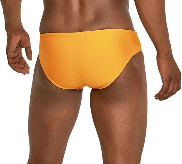【送料無料】 スピード メンズ ハーフパンツ・ショーツ 水着 Speedo Men's Solid One Swim Briefs Radiant Yellow