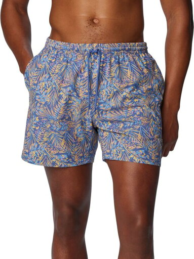 【送料無料】 コロンビア メンズ ハーフパンツ・ショーツ 水着 Columbia Men's 6" Inseam PFG Rambler Swim Short Bluebell Tunado