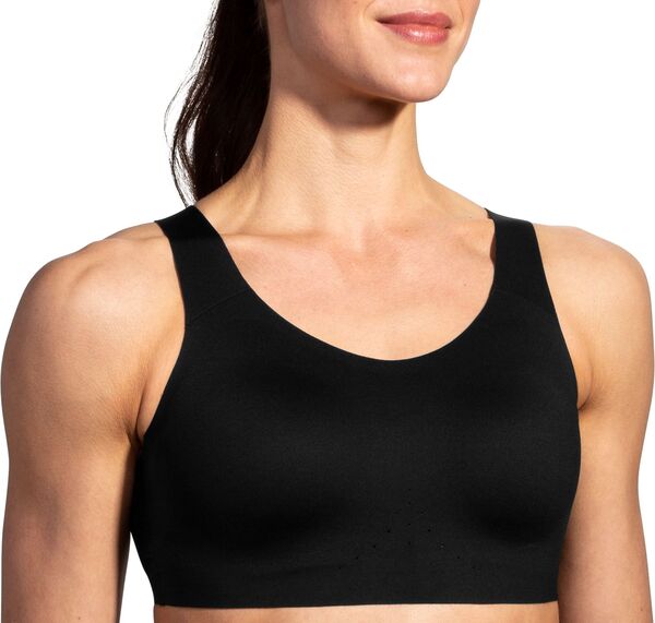 【送料無料】 ブルックス レディース ブラジャー スポーツブラ アンダーウェア Brooks Women's Dare Scoopback Sports Bra Blackのサムネイル