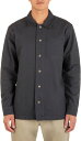 【送料無料】 ハーレー メンズ シャツ トップス Hurley Men's Bixby Canvas Long Sleeve Shirt Dark Stone ...