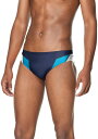 【送料無料】 スピード メンズ ハーフパンツ・ショーツ 水着 Speedo Men's Edge Splice Swim Brief Navy/Light Bl...