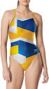 【送料無料】 スピード レディース 上下セット 水着 Speedo Women's Glimmer Crossback One-Piece Swimsuit S...