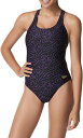 【送料無料】 スピード レディース 上下セット 水着 Speedo Women's Race Maze Super Pro One-Piece Swimsuit Speedo Purple(4)