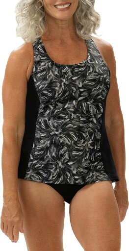 【送料無料】 ドルフィン レディース トップのみ 水着 Dolfin Women's Aquashape Print Twist Back Tankini Swimsuit Top Oasis 【送料無料】 ドルフィン レディース トップのみ 水着 Dolfin Women's Aquashape Print Twist Back Tankini Swimsuit Top Oasis