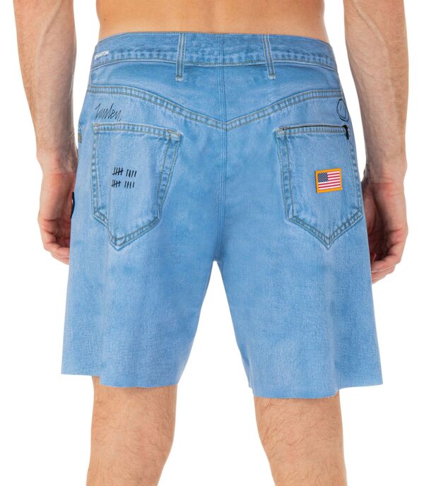 【送料無料】 ハーレー メンズ ハーフパンツ・ショーツ 水着 Hurley Men's Phantom-Eco Merica 18 in. Boardshorts Vintage