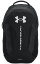 【送料無料】 アンダーアーマー レディース バックパック・リュックサック バッグ Under Armour Hustle 6.0 Backpack Black/Black/White(4)