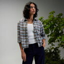 【送料無料】 アルパインデザイン レディース シャツ トップス Alpine Design Women's Midweight Flannel Brown Fall River Plaid(4)