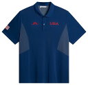 【送料無料】 Jリンドバーグ メンズ ポロシャツ トップス J.Lindeberg Men's Arnaud Seamless Golf Polo Estate...