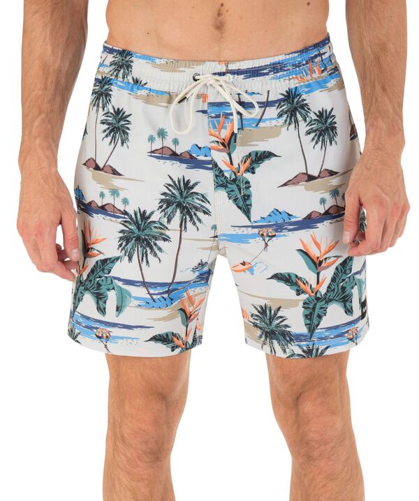 【送料無料】 ハーレー メンズ ハーフパンツ・ショーツ 水着 Hurley Men's Cannonball Volley Bone