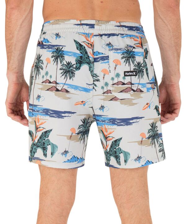 【送料無料】 ハーレー メンズ ハーフパンツ・ショーツ 水着 Hurley Men's Cannonball Volley Bone