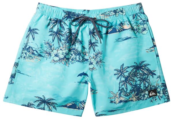 【送料無料】 クイックシルバー メンズ ハーフパンツ・ショーツ 水着 Quicksilver Men's Everyday Mix Volley 17" Elastic Waist Shorts Capri