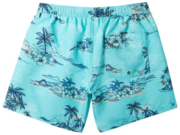 【送料無料】 クイックシルバー メンズ ハーフパンツ・ショーツ 水着 Quicksilver Men's Everyday Mix Volley 17" Elastic Waist Shorts Capri