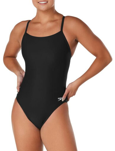 【送料無料】 スピード レディース 上下セット 水着 Speedo Women's Eco Solid Flyback Black 【送料無料】 スピード レディース 上下セット 水着 Speedo Women's Eco Solid Flyback Black