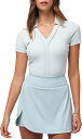 【送料無料】 トラビスマヒュー レディース ポロシャツ トップス TravisMathew Women's Tropical Outlook Polo Skyw...
