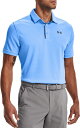 【送料無料】 アンダーアーマー メンズ ポロシャツ トップス Under Armour Men's Tech Golf Polo Carolina Blue/Pitch Gray(4)