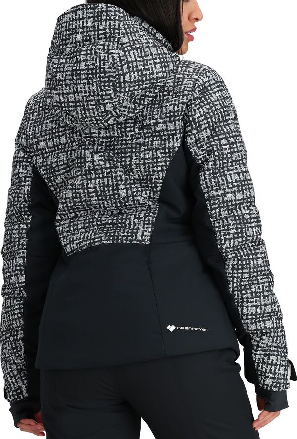 【送料無料】 オバマイヤー レディース ジャケット・ブルゾン アウター Obermeyer Women's Cosima Down Jacket Tweed Me Right