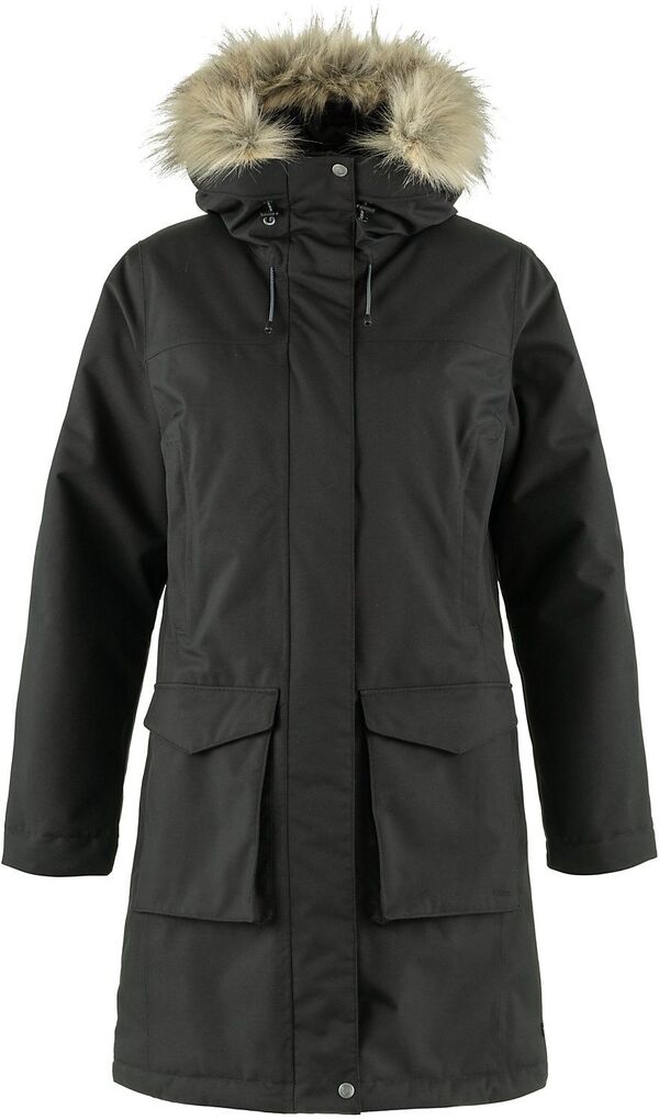 【送料無料】 フェールラーベン レディース ジャケット・ブルゾン アウター Fjallraven Women's Nuuk Lite Parka Black