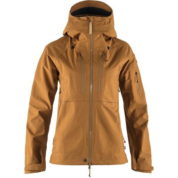 【送料無料】 フェールラーベン レディース ジャケット・ブルゾン アウター Fjallraven Women's Keb Eco-Shell Jacket Chestnut