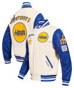 【送料無料】 プロスタンダード メンズ ジャケット・ブルゾン アウター Pro Standard Men's Seattle Mariners Wool Varsity Jacket Cream
