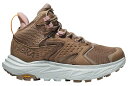 【送料無料】 ホカオネオネ レディース ブーツ・レインブーツ ハイキングシューズ シューズ HOKA Women's Anacapa 2 Mid GTX Hiking Boots Dune/Ice Flow(4)