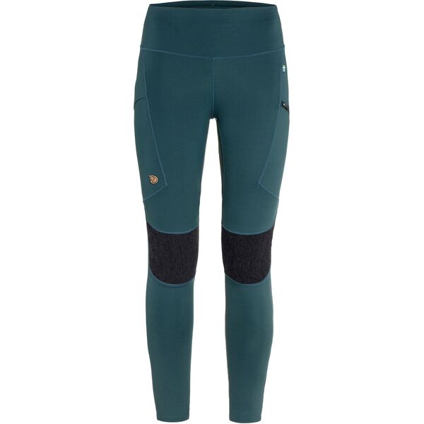 【送料無料】 フェールラーベン レディース カジュアルパンツ ボトムス Fjallraven Women's Abisko Trekking Tight HD Mountain Blue